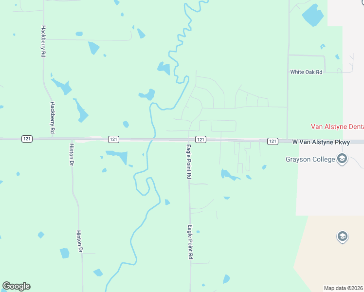 map of restaurants, bars, coffee shops, grocery stores, and more near 12704 Farm to Market 121 in Van Alstyne