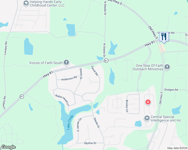 map of restaurants, bars, coffee shops, grocery stores, and more near 726 Morris Drive in Hampton