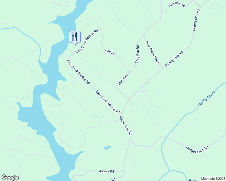map of restaurants, bars, coffee shops, grocery stores, and more near 101 Bob Cat Trail in Mansfield