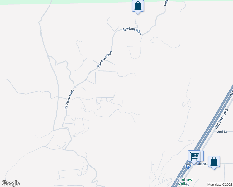 map of restaurants, bars, coffee shops, grocery stores, and more near 4294 Rosa Rancho Lane in Fallbrook