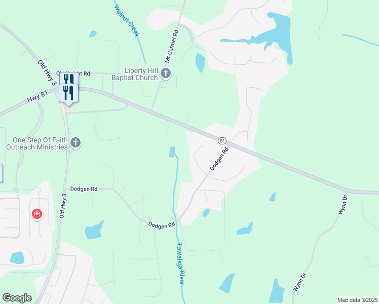 map of restaurants, bars, coffee shops, grocery stores, and more near 219 Garden Walk West in Hampton