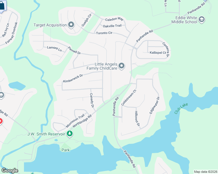 map of restaurants, bars, coffee shops, grocery stores, and more near 12213 Dickson Road in Hampton