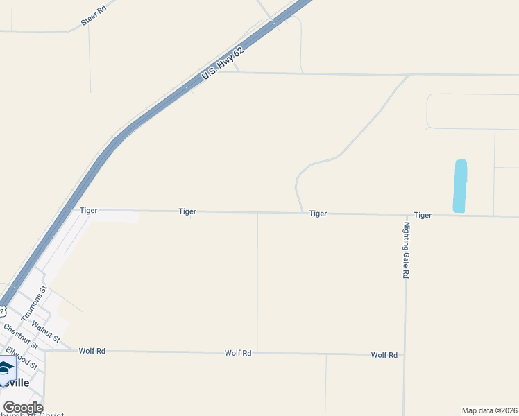 map of restaurants, bars, coffee shops, grocery stores, and more near 6658 Tiger in Ropesville