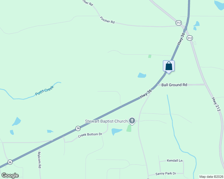 map of restaurants, bars, coffee shops, grocery stores, and more near 90 Heatherstone Way in Covington