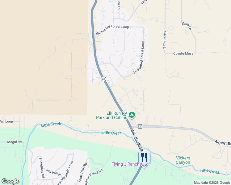 map of restaurants, bars, coffee shops, grocery stores, and more near Pine Hill Court in Alto