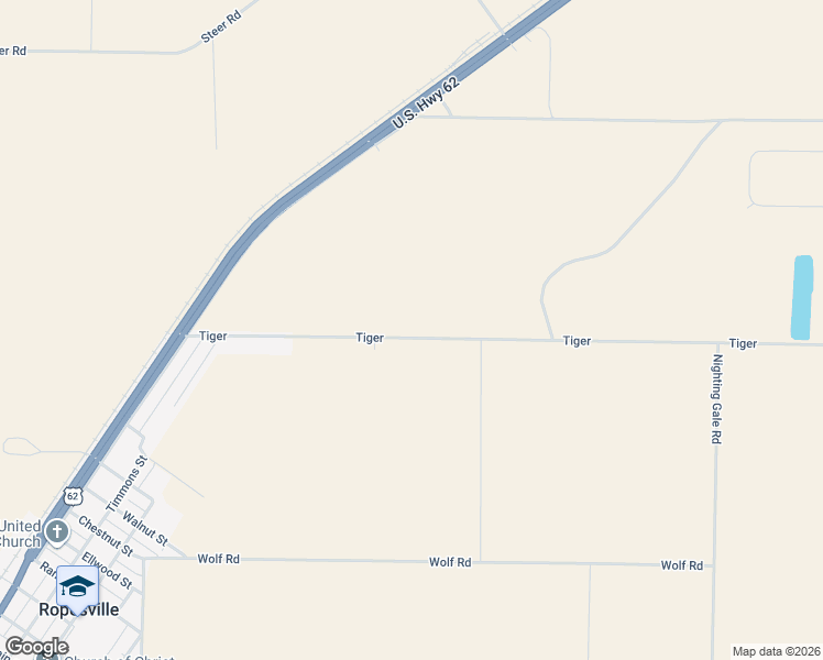 map of restaurants, bars, coffee shops, grocery stores, and more near in Ropesville