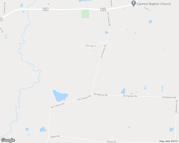 map of restaurants, bars, coffee shops, grocery stores, and more near 689 Jim Cannon Road in Van Alstyne