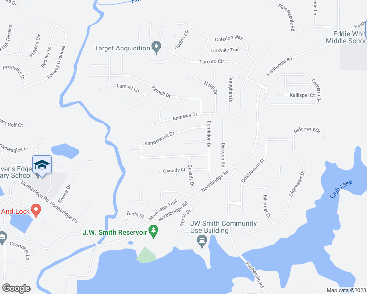 map of restaurants, bars, coffee shops, grocery stores, and more near 507 Dominion Court in Hampton