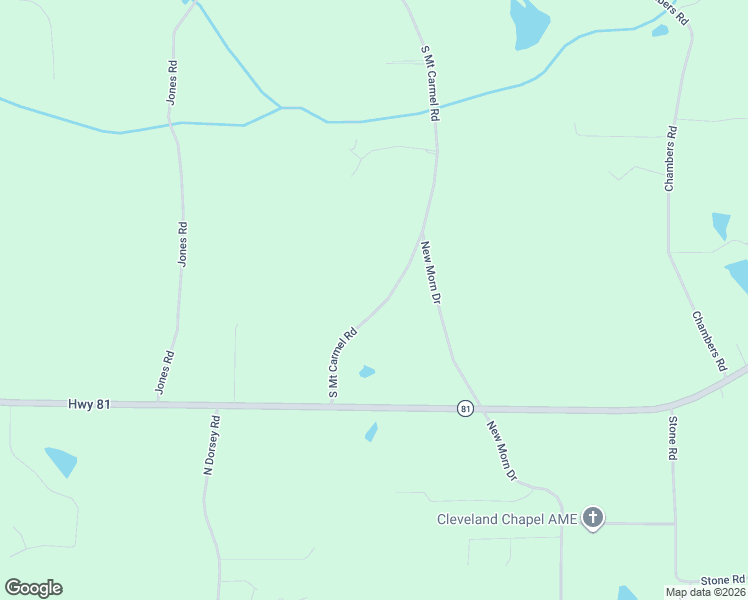 map of restaurants, bars, coffee shops, grocery stores, and more near 712 South Mount Carmel Road in McDonough