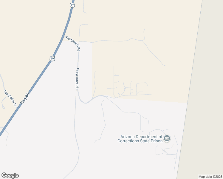 map of restaurants, bars, coffee shops, grocery stores, and more near 4910 Kachina Trail in Globe