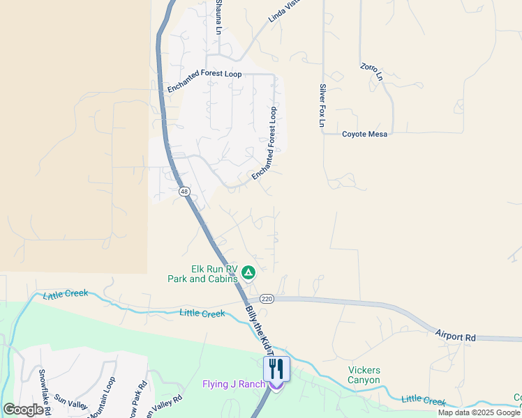 map of restaurants, bars, coffee shops, grocery stores, and more near Pine Hill Loop in Lincoln