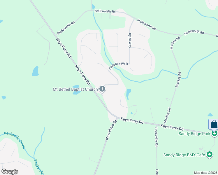 map of restaurants, bars, coffee shops, grocery stores, and more near 108 Williams Bluff in McDonough