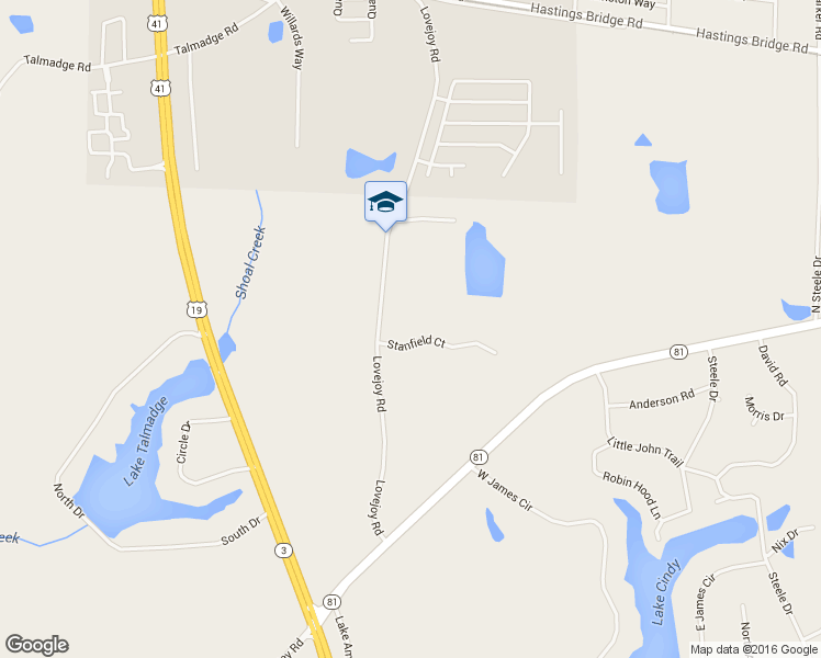 map of restaurants, bars, coffee shops, grocery stores, and more near 109 Stanfield Ct in Hampton