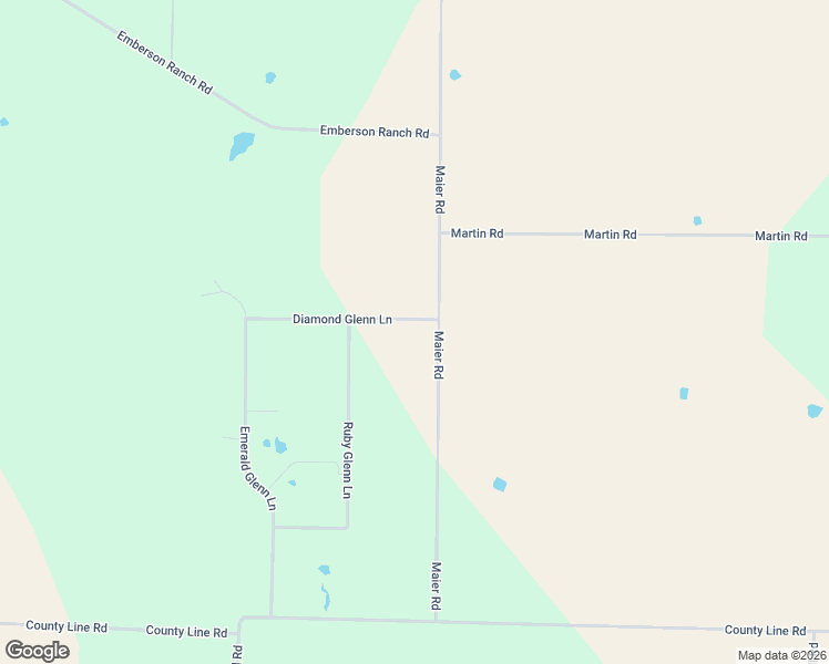 map of restaurants, bars, coffee shops, grocery stores, and more near 1311 Maier Road in Pilot Point