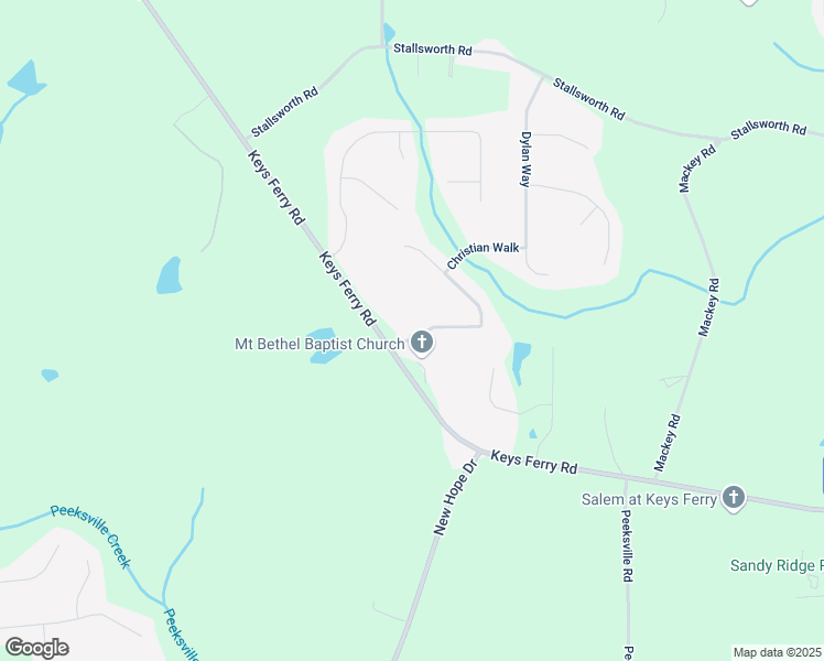 map of restaurants, bars, coffee shops, grocery stores, and more near 103 Williams Bluff in McDonough