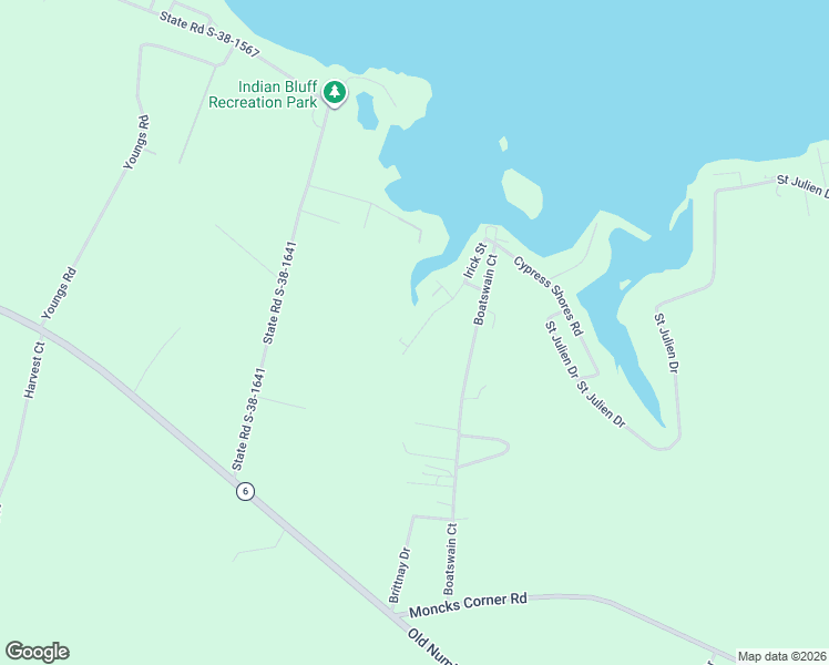 map of restaurants, bars, coffee shops, grocery stores, and more near 337 Irick Street in Eutawville