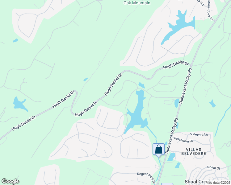 map of restaurants, bars, coffee shops, grocery stores, and more near 6089 Terrace Hills Drive in Birmingham