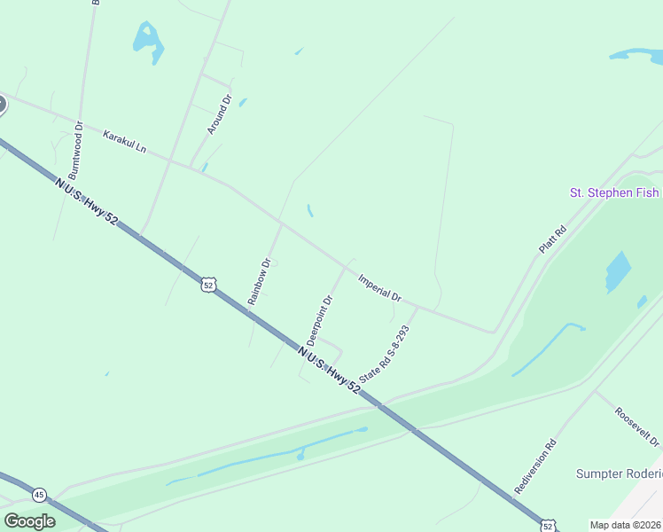 map of restaurants, bars, coffee shops, grocery stores, and more near 1112 Imperial Drive in Saint Stephen