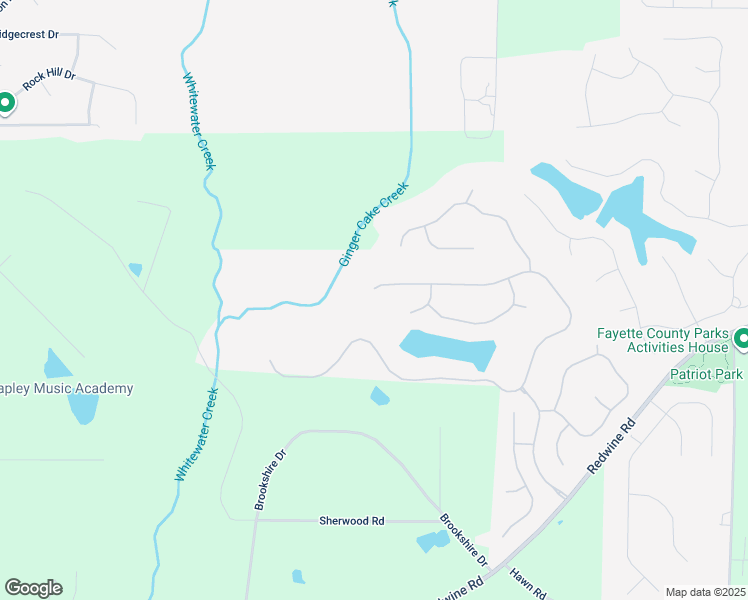 map of restaurants, bars, coffee shops, grocery stores, and more near 460 Ridgewood Drive in Fayetteville