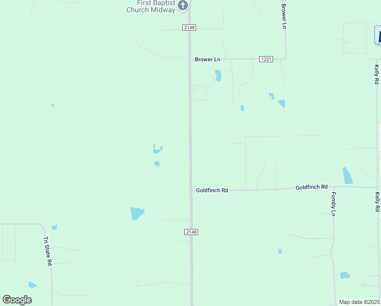 map of restaurants, bars, coffee shops, grocery stores, and more near 1215 Farm to Market 2148 in Texarkana