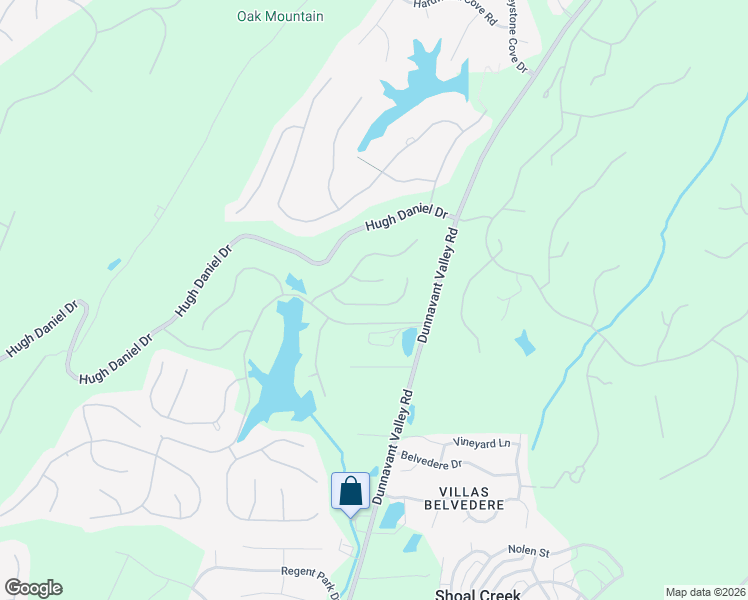 map of restaurants, bars, coffee shops, grocery stores, and more near 6536 Mill Creek Circle in Birmingham