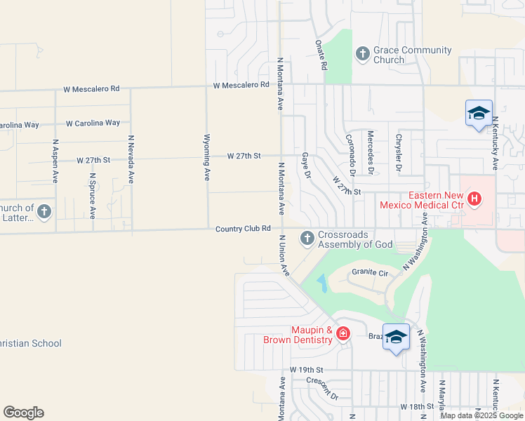 map of restaurants, bars, coffee shops, grocery stores, and more near 1301 West Country Club Road in Roswell