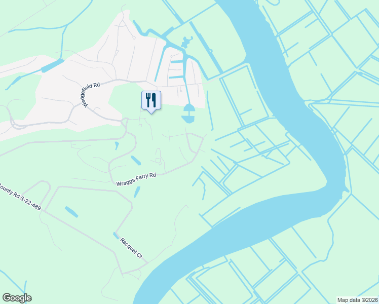 map of restaurants, bars, coffee shops, grocery stores, and more near 30 Daniel Morrall Lane in Georgetown