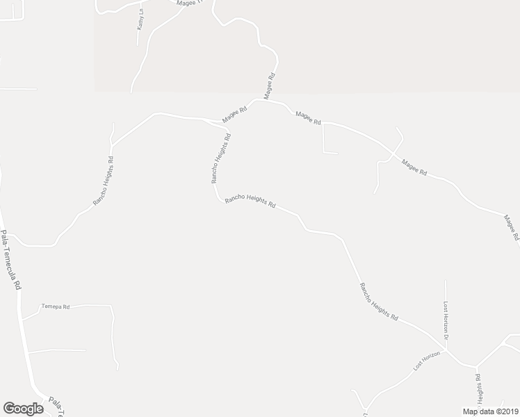 map of restaurants, bars, coffee shops, grocery stores, and more near 12233 Rancho Heights Road in Pala