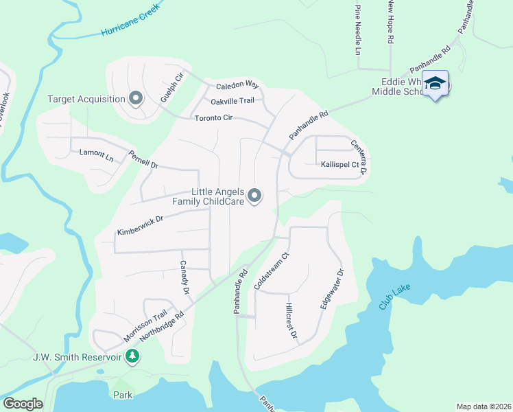 map of restaurants, bars, coffee shops, grocery stores, and more near 500 Vaughan Drive in Hampton