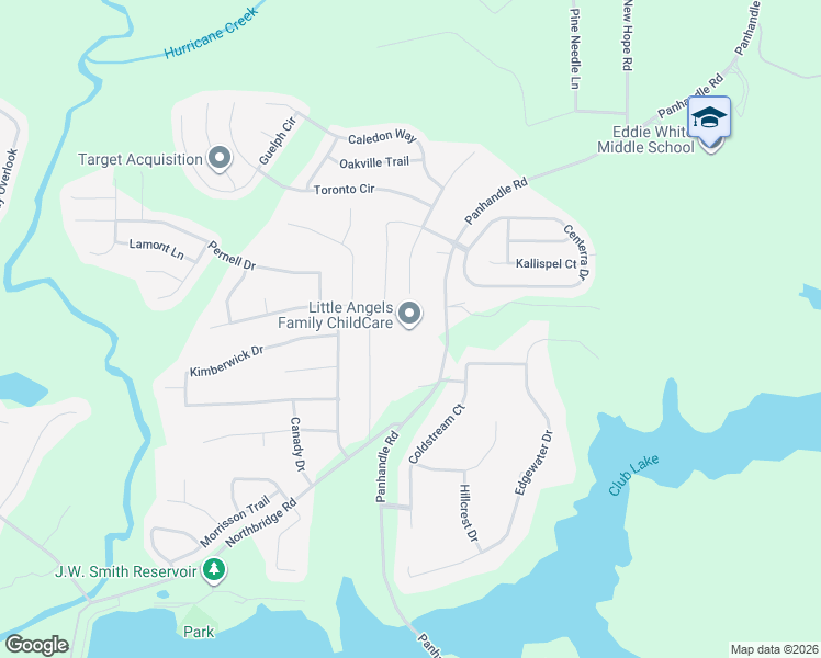 map of restaurants, bars, coffee shops, grocery stores, and more near 500 Vaughan Drive in Hampton