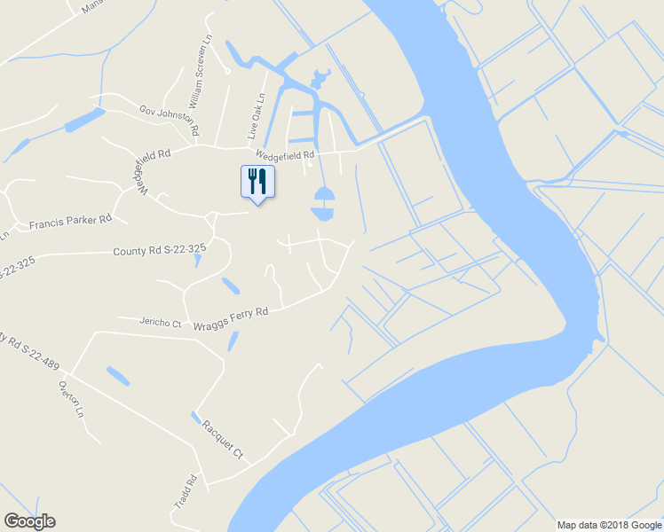 map of restaurants, bars, coffee shops, grocery stores, and more near 30 Daniel Morrall Lane in Georgetown