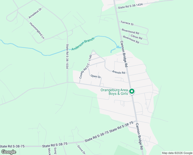 map of restaurants, bars, coffee shops, grocery stores, and more near 201 Open Drive in Cordova