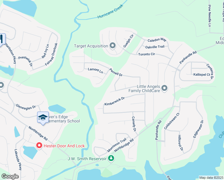 map of restaurants, bars, coffee shops, grocery stores, and more near 441 Andrews Drive in Hampton
