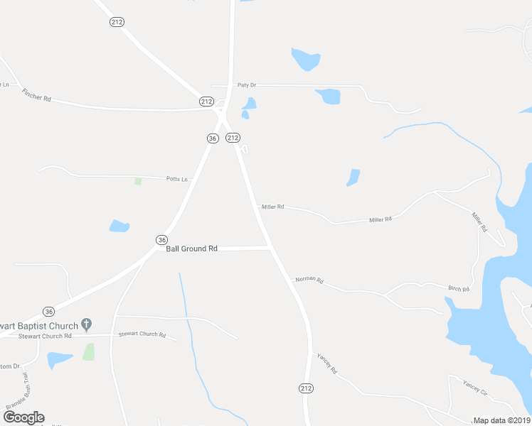 map of restaurants, bars, coffee shops, grocery stores, and more near 197 Highway 212 in Covington