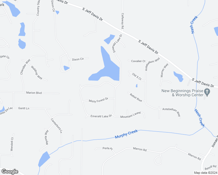 map of restaurants, bars, coffee shops, grocery stores, and more near 585 Emerald Lake Drive in Fayetteville