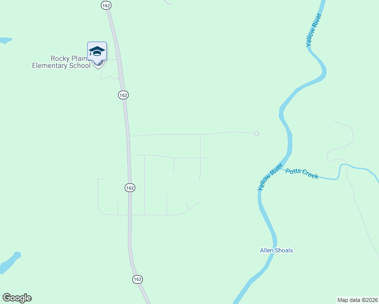 map of restaurants, bars, coffee shops, grocery stores, and more near 115 Sonomawood Trail in Covington