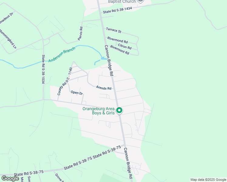 map of restaurants, bars, coffee shops, grocery stores, and more near 2010 Cannon Bridge Road in Cordova