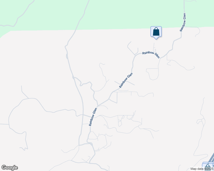 map of restaurants, bars, coffee shops, grocery stores, and more near 2410 Rainbow Glen in Fallbrook