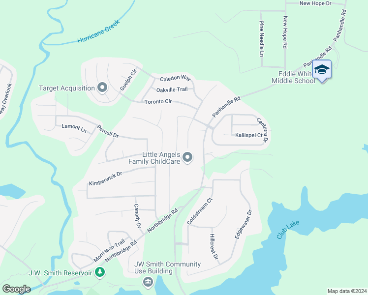 map of restaurants, bars, coffee shops, grocery stores, and more near 11949 Markham Way in Hampton