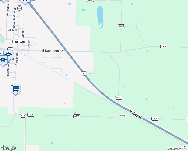 map of restaurants, bars, coffee shops, grocery stores, and more near 380 Sunnyside Street in Trenton
