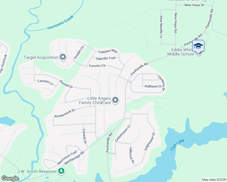 map of restaurants, bars, coffee shops, grocery stores, and more near 11937 Markham Way in Hampton