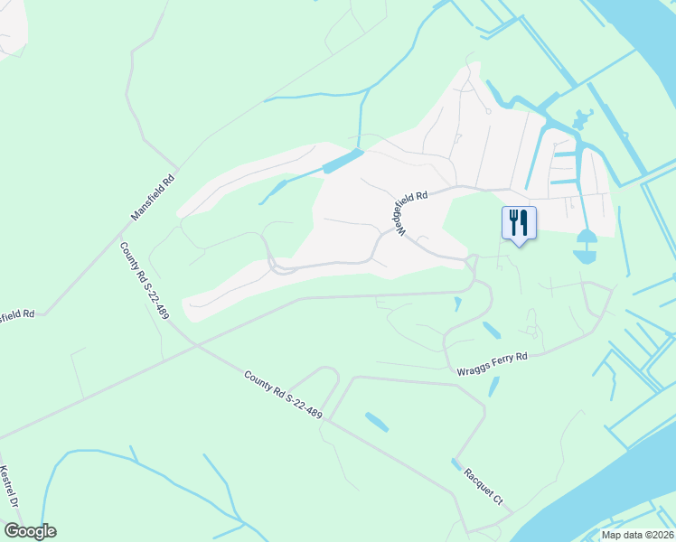map of restaurants, bars, coffee shops, grocery stores, and more near 217 Francis Parker Road in Georgetown