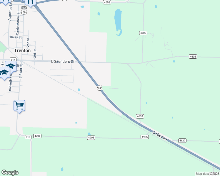 map of restaurants, bars, coffee shops, grocery stores, and more near 380 Sunnyside Street in Trenton