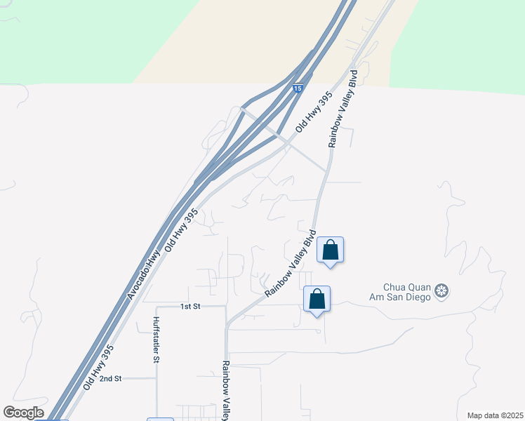 map of restaurants, bars, coffee shops, grocery stores, and more near 2964 Rainbow Valley Boulevard in Fallbrook