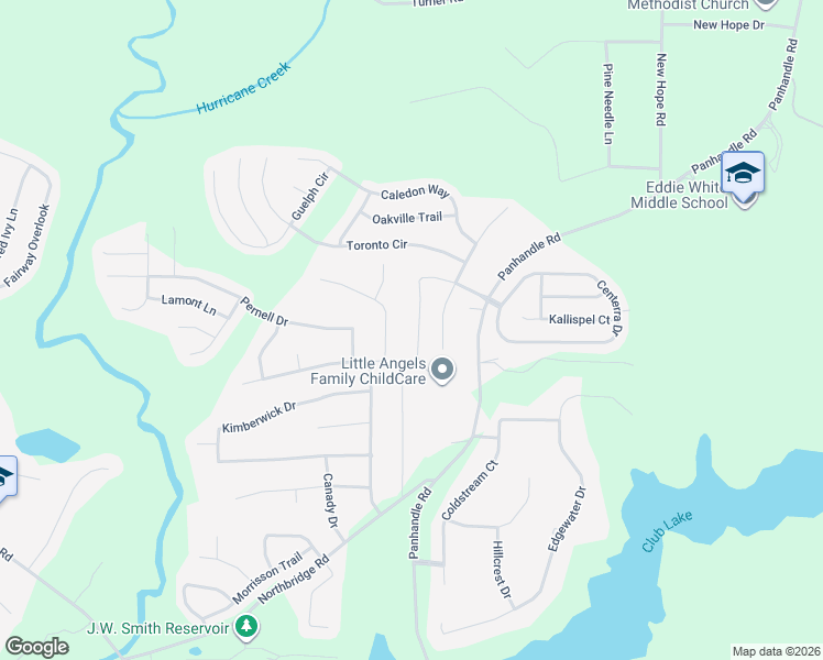 map of restaurants, bars, coffee shops, grocery stores, and more near 566 Vaughan Drive in Hampton