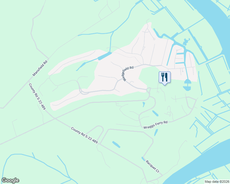map of restaurants, bars, coffee shops, grocery stores, and more near 20 Patriot Lane in Georgetown