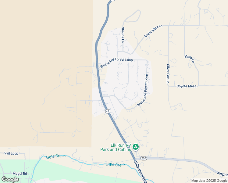 map of restaurants, bars, coffee shops, grocery stores, and more near 561 Enchanted Forest Drive in Alto