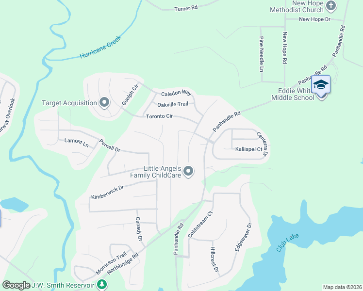 map of restaurants, bars, coffee shops, grocery stores, and more near 591 Vaughan Dr in Hampton