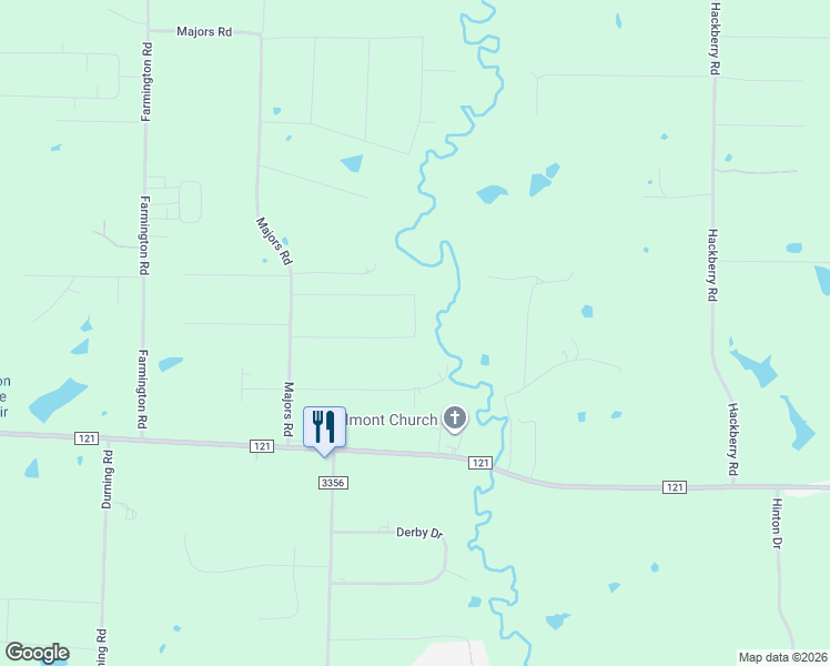 map of restaurants, bars, coffee shops, grocery stores, and more near in Van Alstyne
