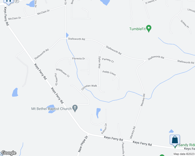 map of restaurants, bars, coffee shops, grocery stores, and more near 326 Dylan Way in McDonough